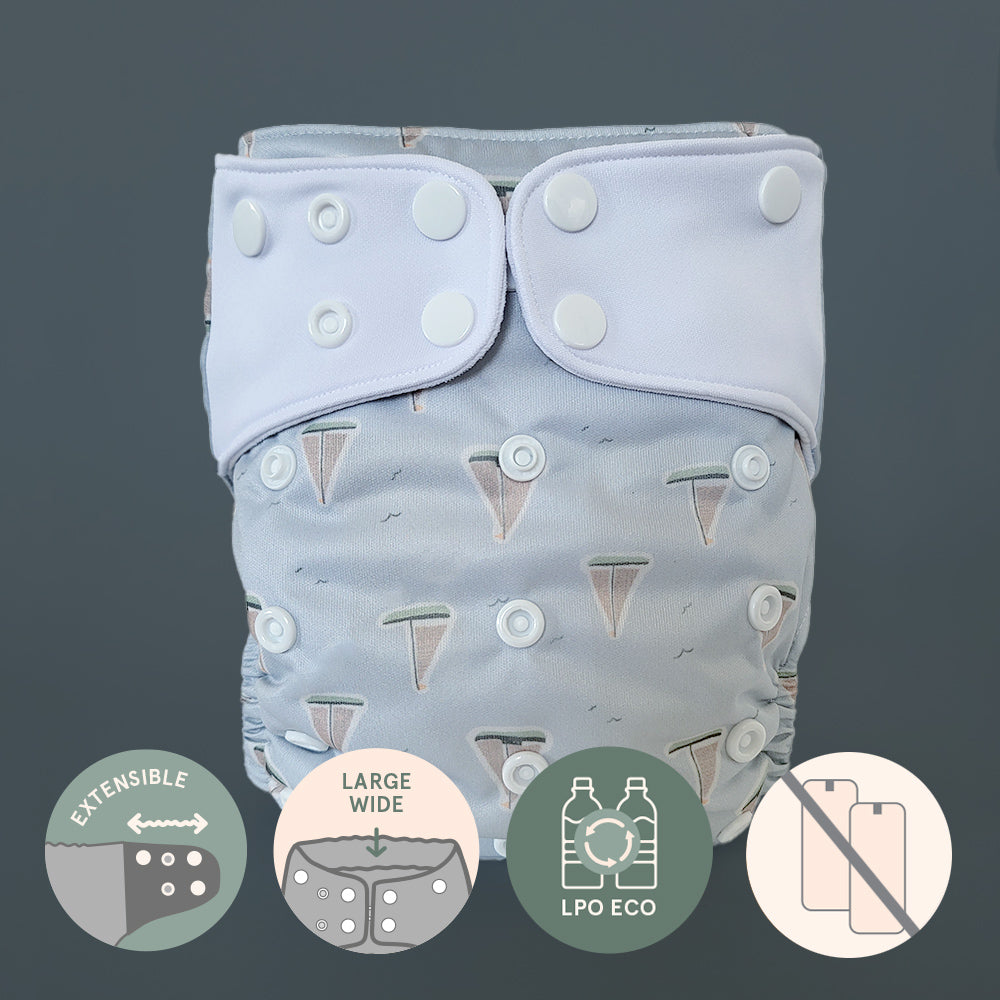 Pocket diaper • Evolution