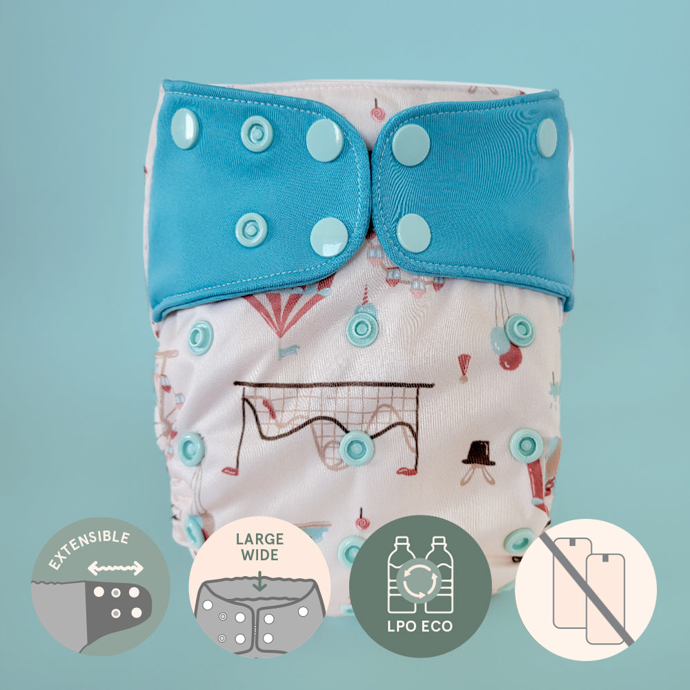 Pocket diaper • Evolution