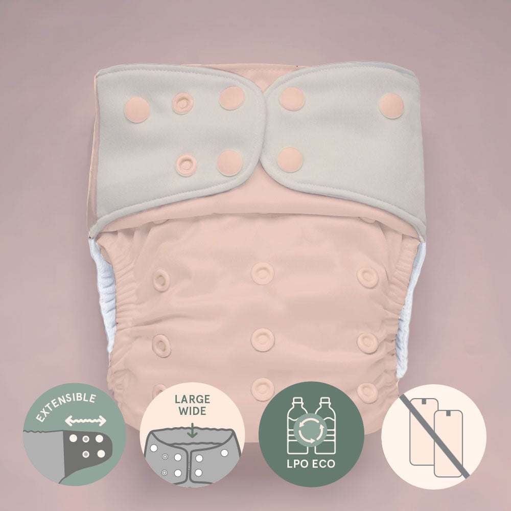 Pocket diaper • Evolution