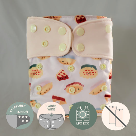 Pocket diaper • Evolution