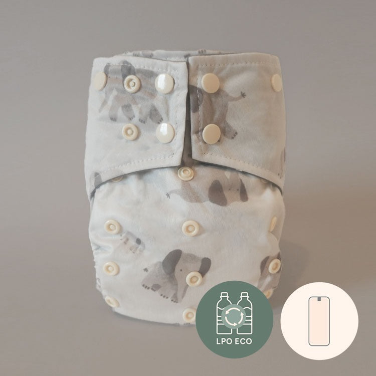 All-in-one (AIO) Diapers