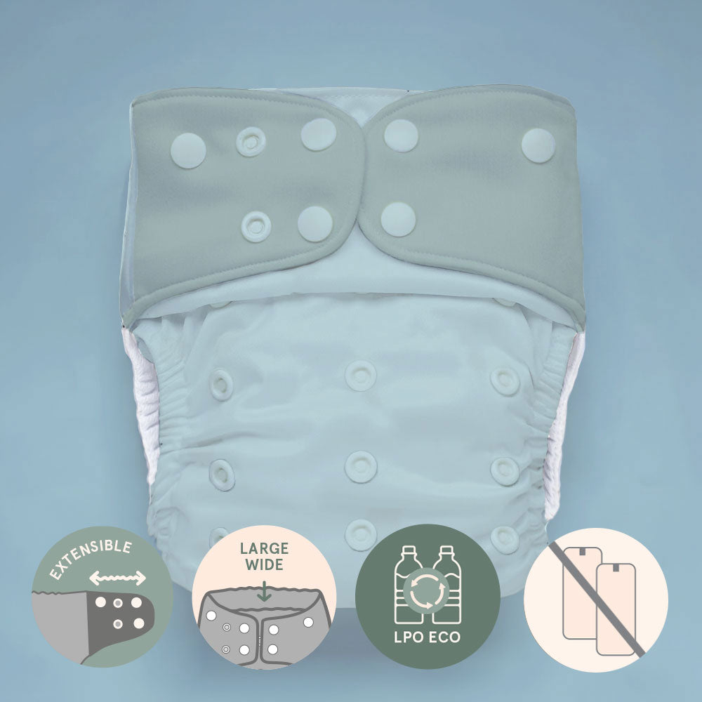 Pocket diaper • Evolution
