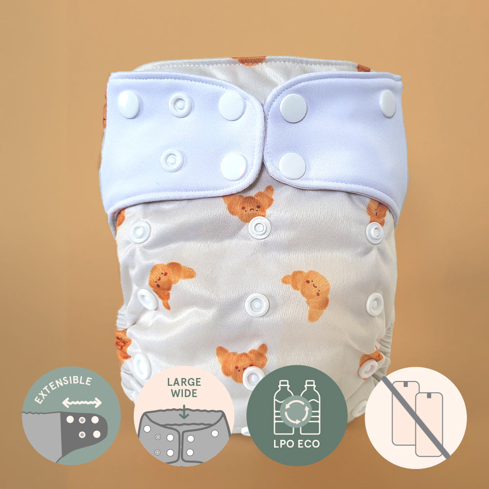 Pocket diaper • Evolution
