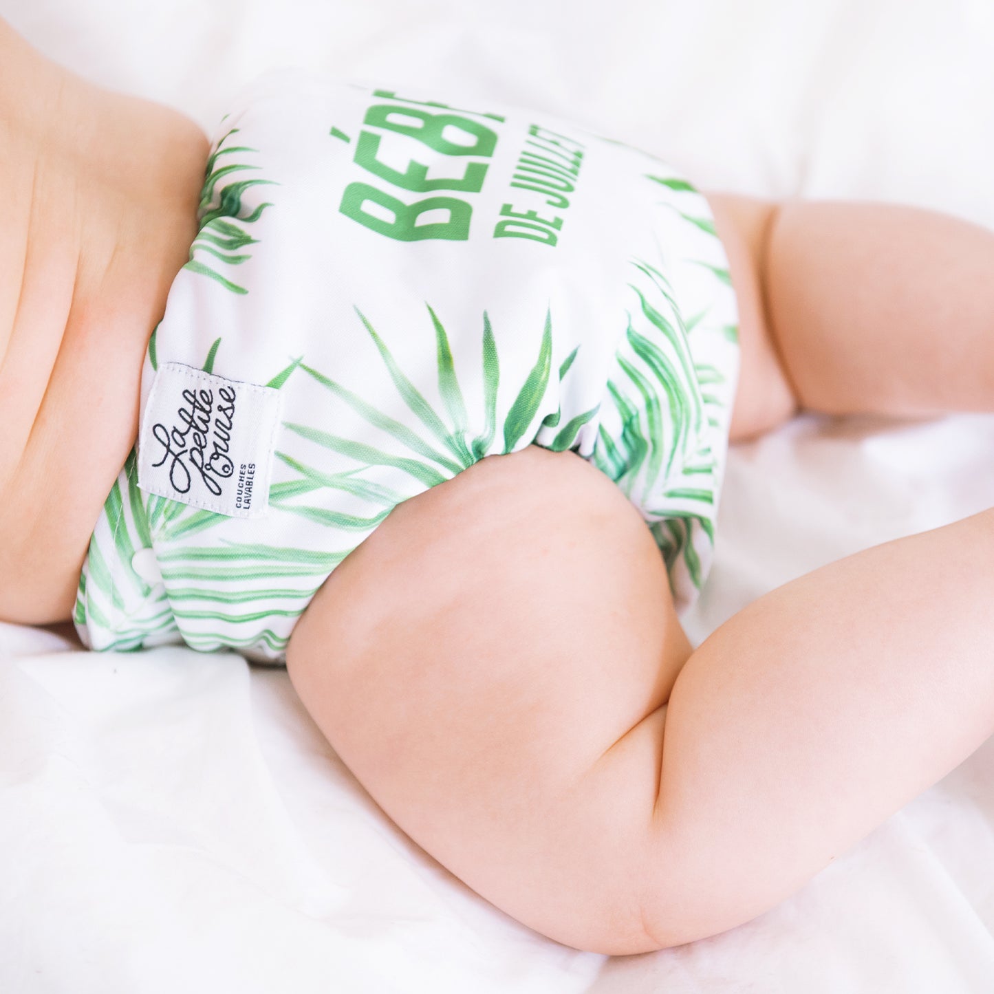 Couche à poche Bébé de Juillet Bouton-pression