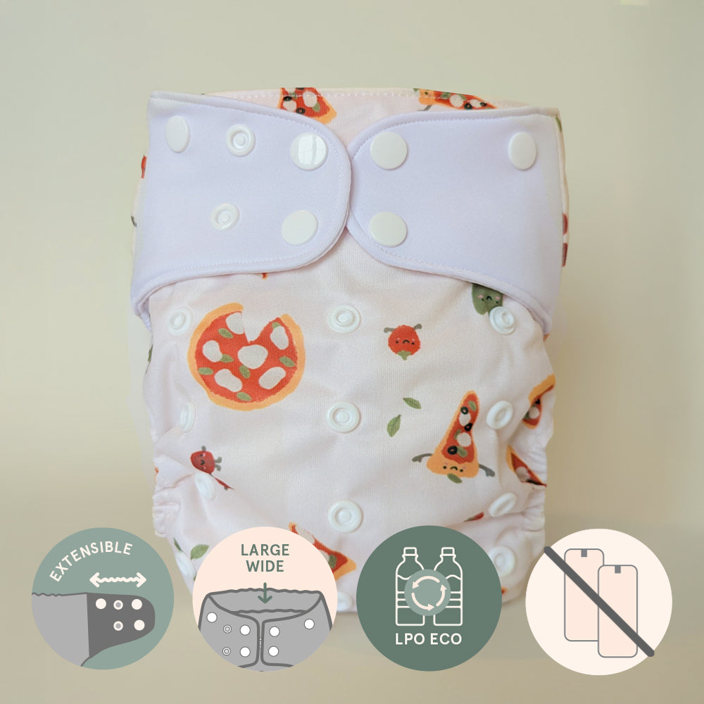 Pocket diaper • Evolution