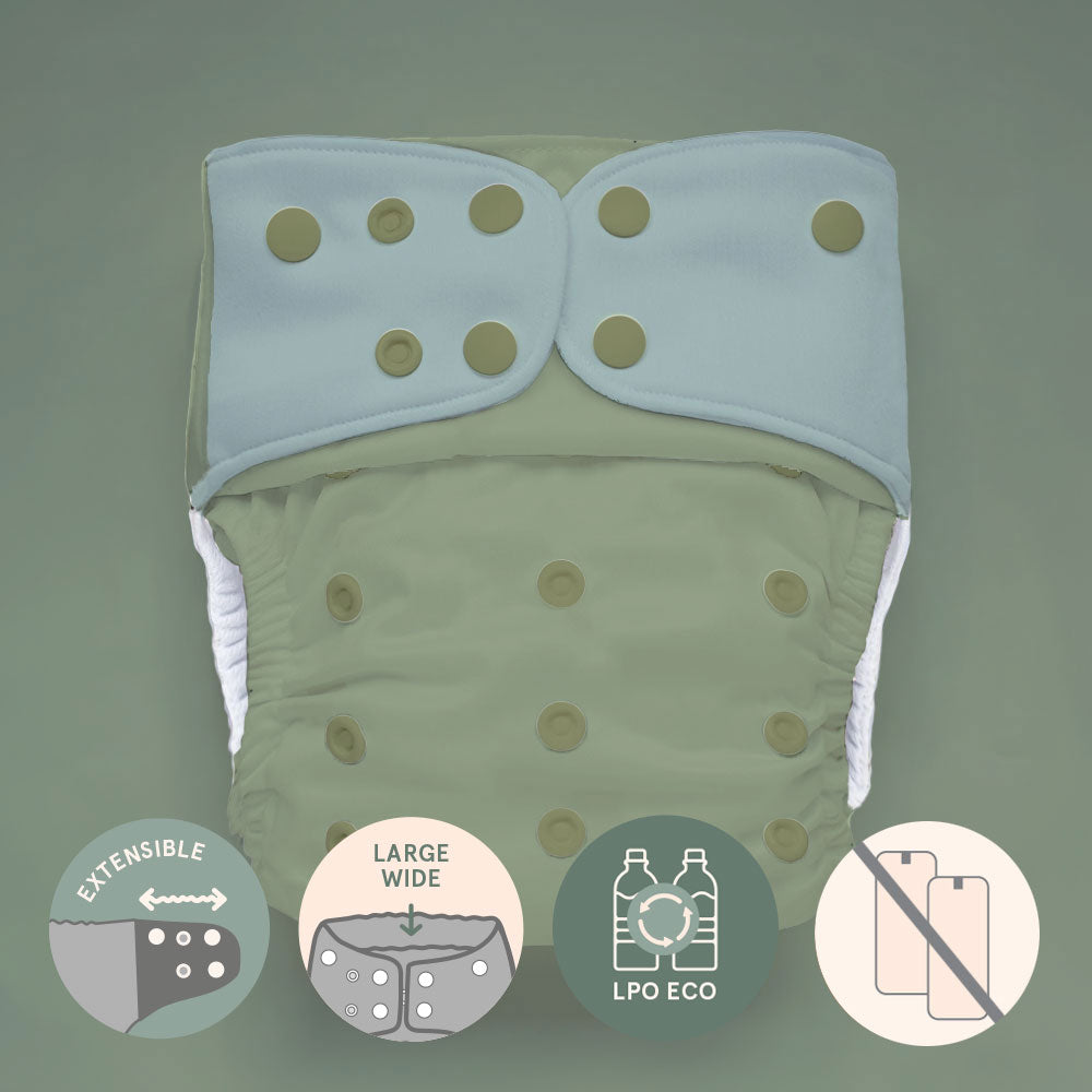 Pocket diaper • Evolution