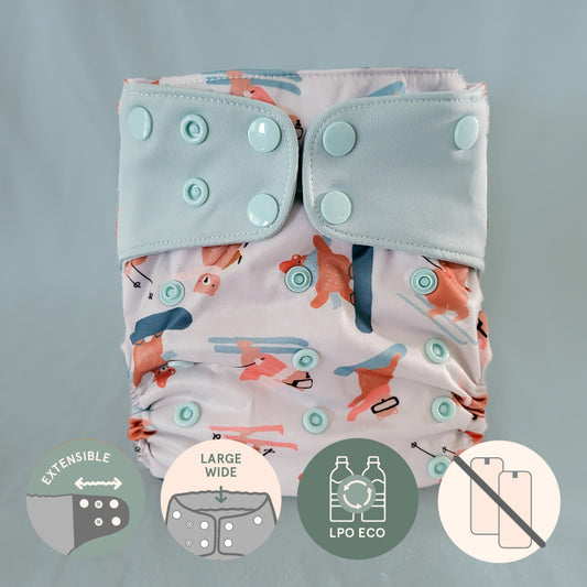 Pocket diaper • Evolution