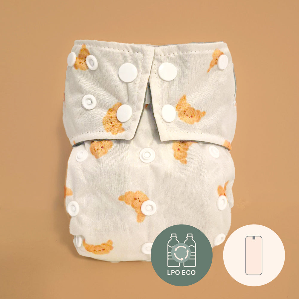 All-in-one (AIO) Diapers